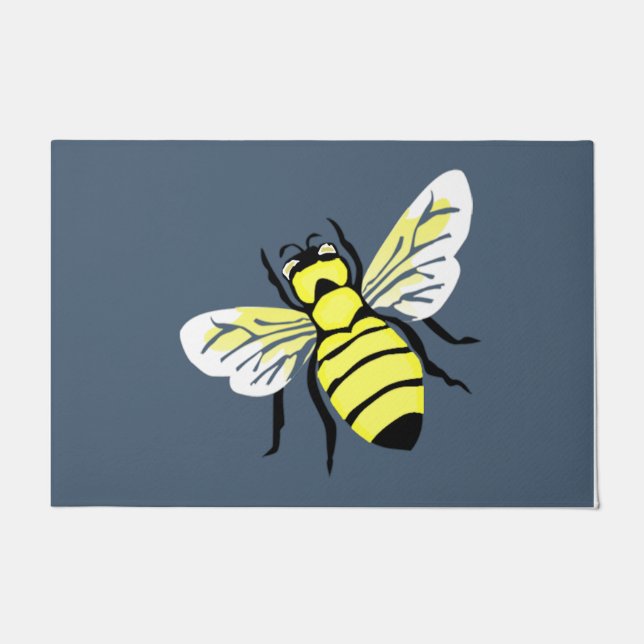 Paillasson Little Bee Home Mat, Amoureux des animaux Doormat (Devant)