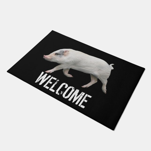 Paillasson Little Piggy - Young Pig (Incliné)