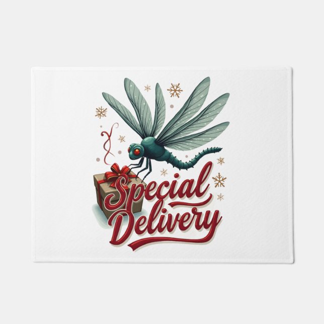 Paillasson Livraison actuelle libellule (Devant)