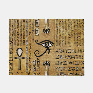 Paillasson L'OEil égyptien de Horus - Ornement de Wadjet