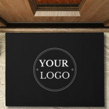 Logo d'affaires moderne noir promotionnel