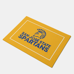 Paillasson Logo de San Jose State Spartans avec marquage de m