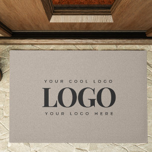 Paillasson Logo d'entreprise personnalisé minimaliste apparen
