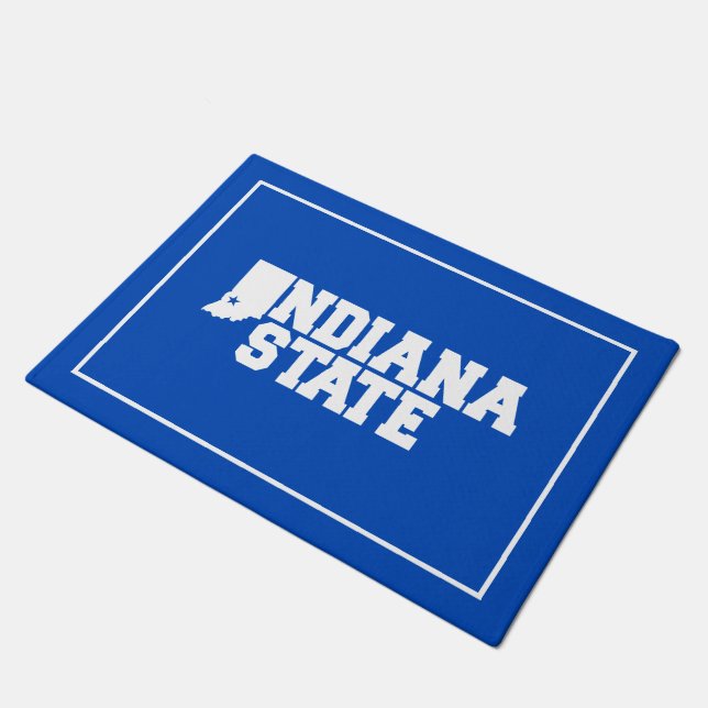 Paillasson Logo Indiana State (Incliné)