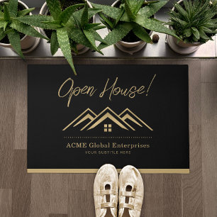 Paillasson Logo Promotionnel immobilier moderne