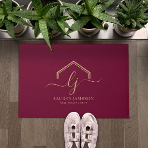 Paillasson Logo Promotionnel immobilier moderne