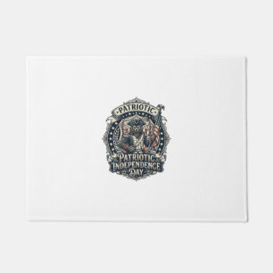 Paillasson Loup-garou patriotique Patriote Horreur Monstre Pa