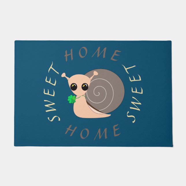 Paillasson Lucky Snail - Home Sweet Home (Devant)