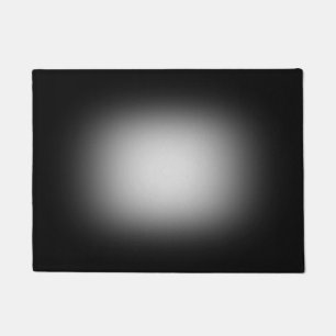 Paillasson Lumière blanche sur noir