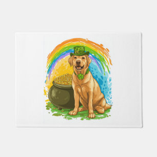 Paillasson Lutin Lab � Chien de la Saint-Patrick