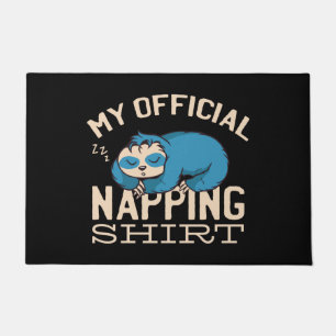 Paillasson Ma chemise de sieste officielle, Lazy dormant Slot