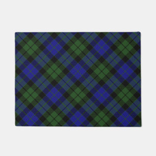 Paillasson MacKay Green Scottish Clan Tartan Plaid