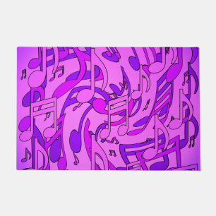 Paillasson Magnifique musique Ultra Violet Design Musical