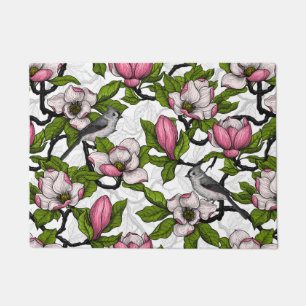 Paillasson Magnolia en floraison et tireur