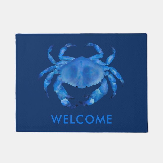 Paillasson Maison de plage Blue Crab (Devant)