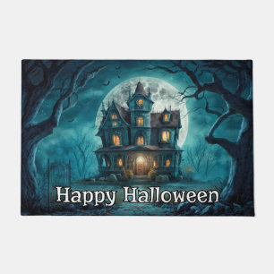 Paillasson Maison Hantée Joyeux Halloween