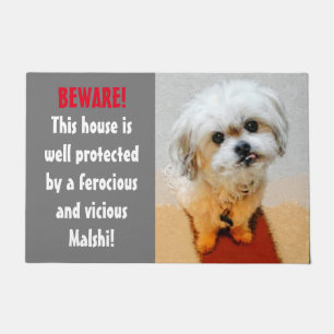 Paillasson Malshi Drôle Garde Dog Doormat Grand
