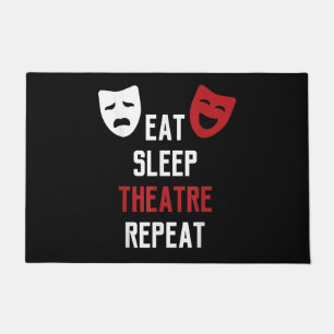 Paillasson Manger Sleep Théâtre Répéter Musical Théâtre Cadea