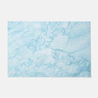 Paillasson Marbre bleu ciel