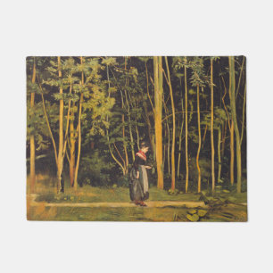 Paillasson Marche à la périphérie de la forêt (par Ferdinand