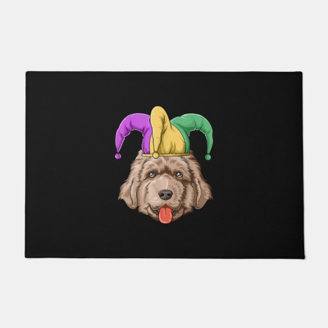 Paillasson Mardi Gras Casquette du Carnaval de Terre-Neuve Te (Devant)