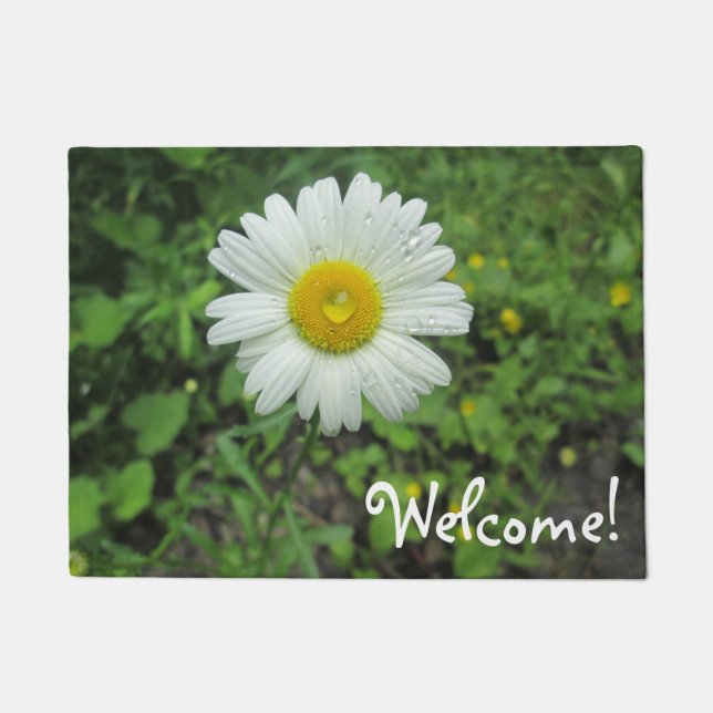 Paillasson Marguerite bienvenue (Devant)