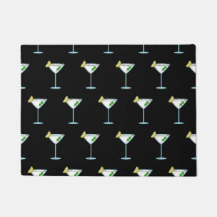 Paillasson Martini Amateurs De Cocktail Bar De Verre Alcool