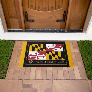 Paillasson Maryland doormat & Maryland Flag house mat / USA