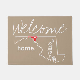 Paillasson Maryland Home County Door Mat - Washington Co.