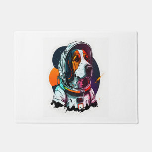 Paillasson Mascotte de chien Astronout