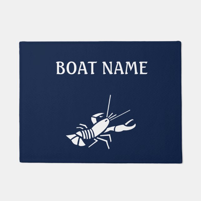 Paillasson Mat à quai - Homard (Devant)