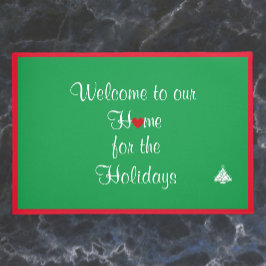 Paillasson Mat de bienvenue de Noël