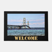 Mat de bienvenue du pont Mackinac