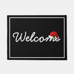 Paillasson Mat de la porte de bienvenue de Noël