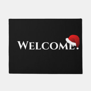 Paillasson Mat de la porte de bienvenue de Noël
