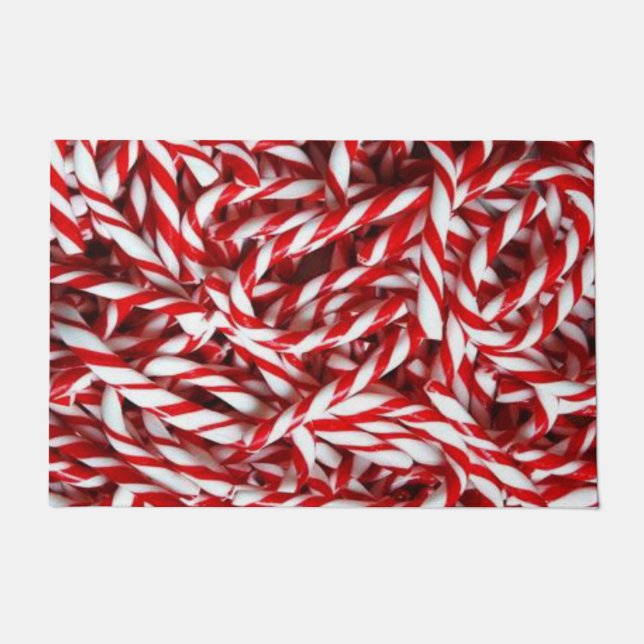 Paillasson Mat de la porte de Noël, Sucre de canne (Devant)