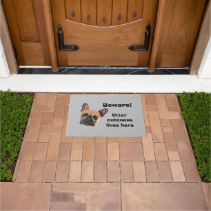 Paillasson Mat de porte de Bulldog