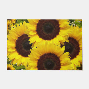Paillasson Mat de porte de tournesol