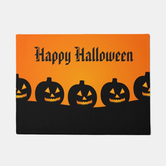 Paillasson Mat de porte d'Halloween (Devant)