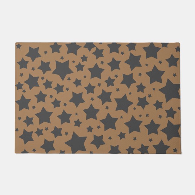 Paillasson Mat de porte Motif étoile (Devant)