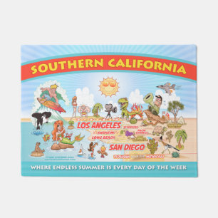 Paillasson Mat de porte standard Ultimate Sunny California
