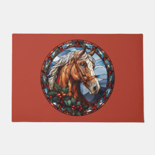 Paillasson Matelas à cheval de Noël
