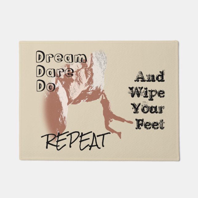 Paillasson Matelas de levage à cris du grimpeur (Devant)