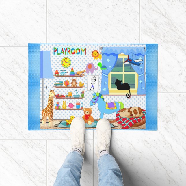 Paillasson Matelas de salle de jeu pour bébé garçon (Intérieur)
