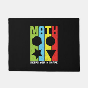 Paillasson Math Enseignant Math Math vous maintient dans la f
