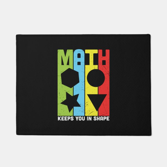Paillasson Math Enseignant Math Math vous maintient dans la f (Devant)