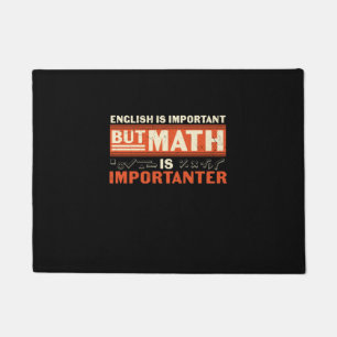 Paillasson Math Teacher Math Is Importanter