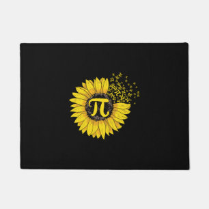 Paillasson Math Teacher Pi Number Sunflower