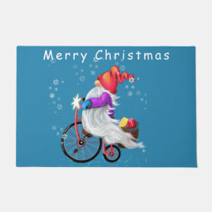 Paillasson Matt de porte de Noël Gnome