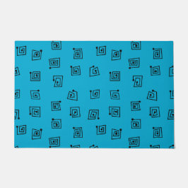 Paillasson Mazages turquoise